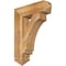 Ekena Millwork Imperial Arts & Crafts Rough Sawn Bracket, Western Red Cedar, 6"W x 24"D x 32"H BKT06X24X32IMP03RWR - alternate 1